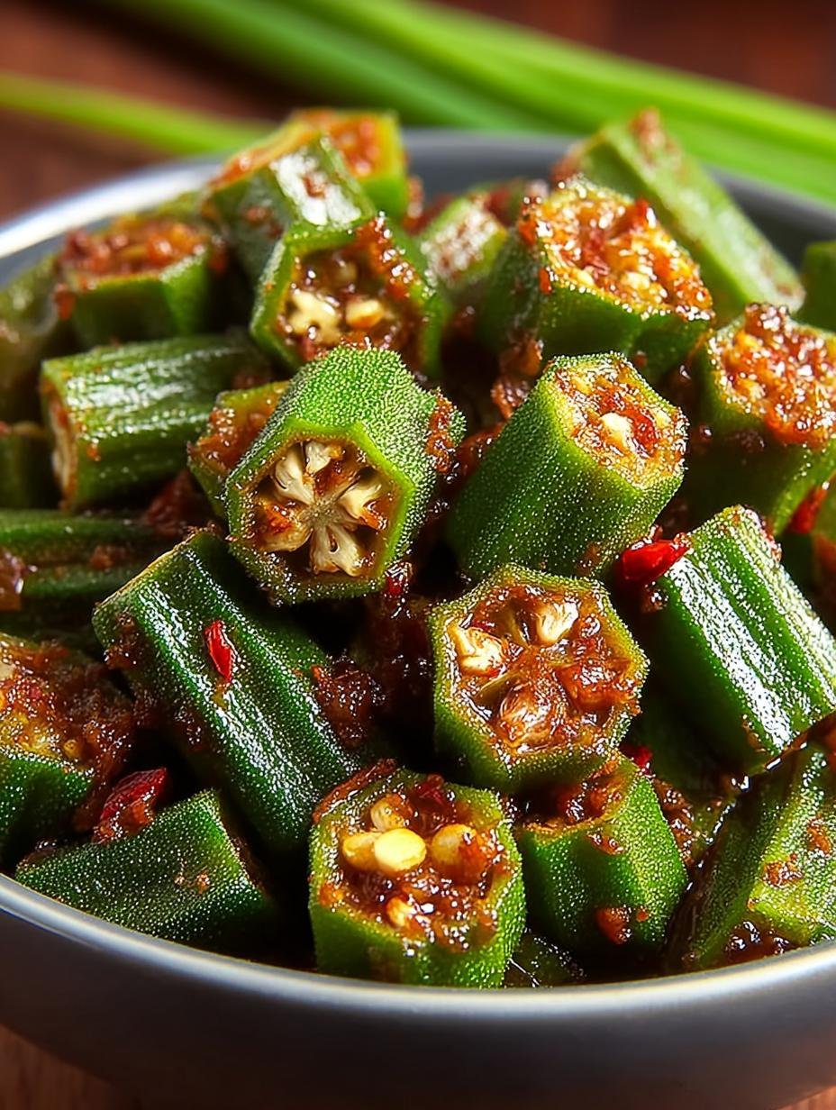 Flavorful Indian Style Okra