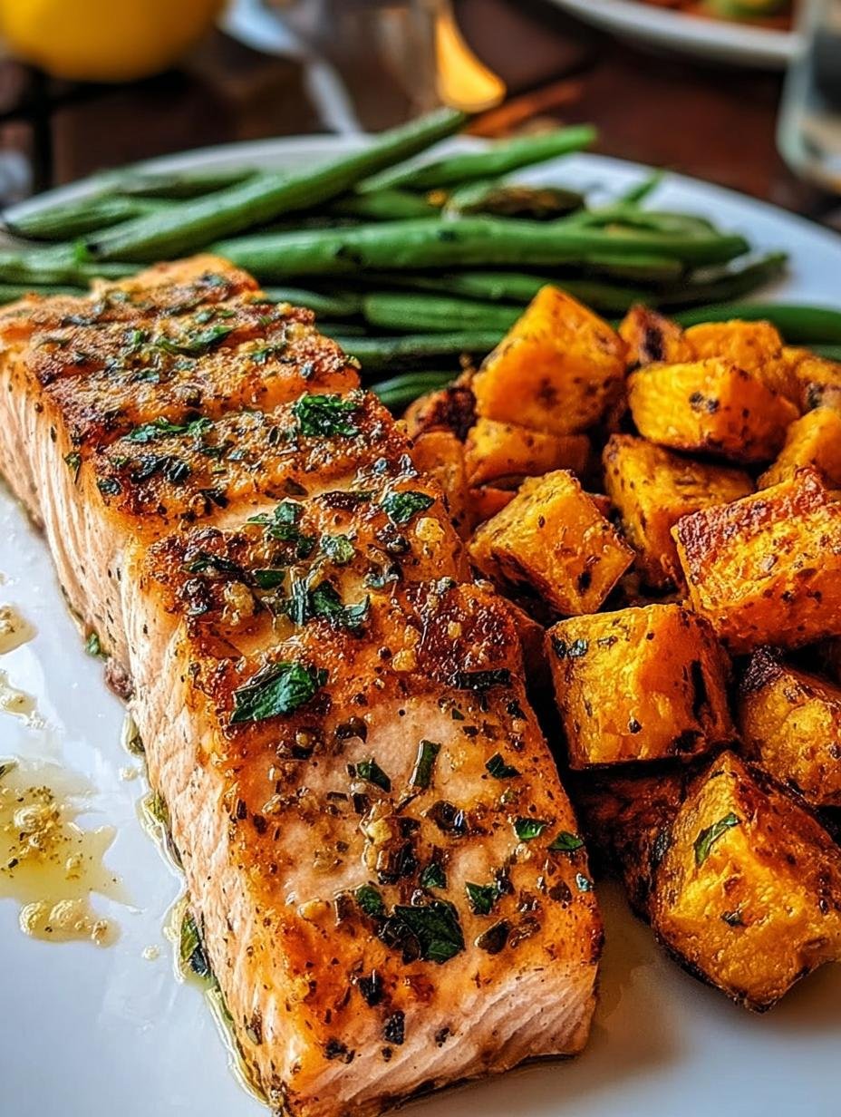 Garlic Butter Salmon Roasted: Amazing Flavor - Garlic Butter Salmon Roasted - additional detail