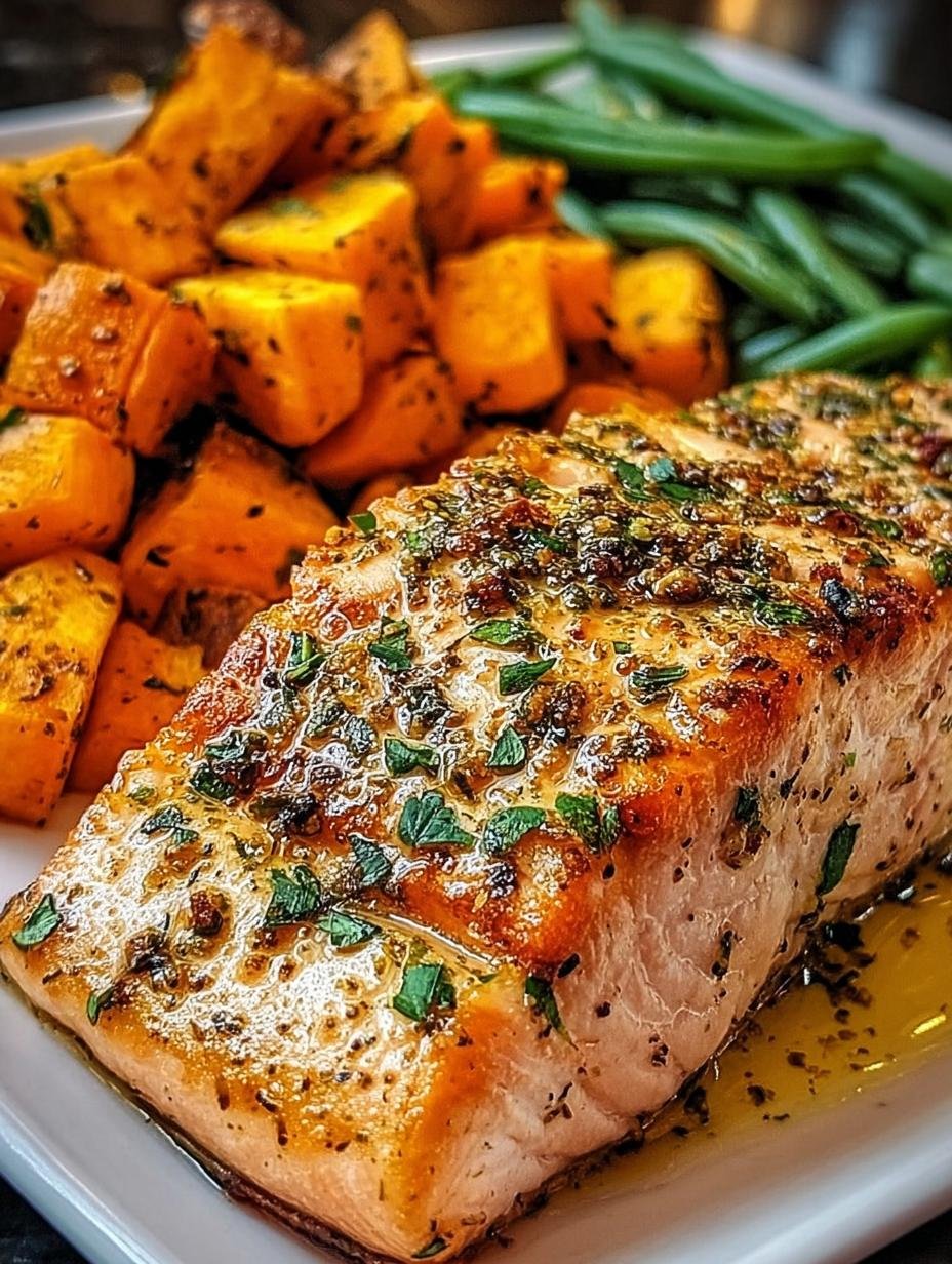 Garlic Butter Salmon Roasted: Amazing Flavor - Garlic Butter Salmon Roasted - additional detail