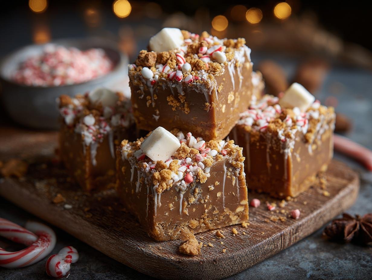 Gingerbread Fudge Festive Twist: 10 Min Prep