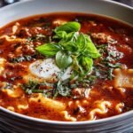 Hearty Lasagna Soup Cozy