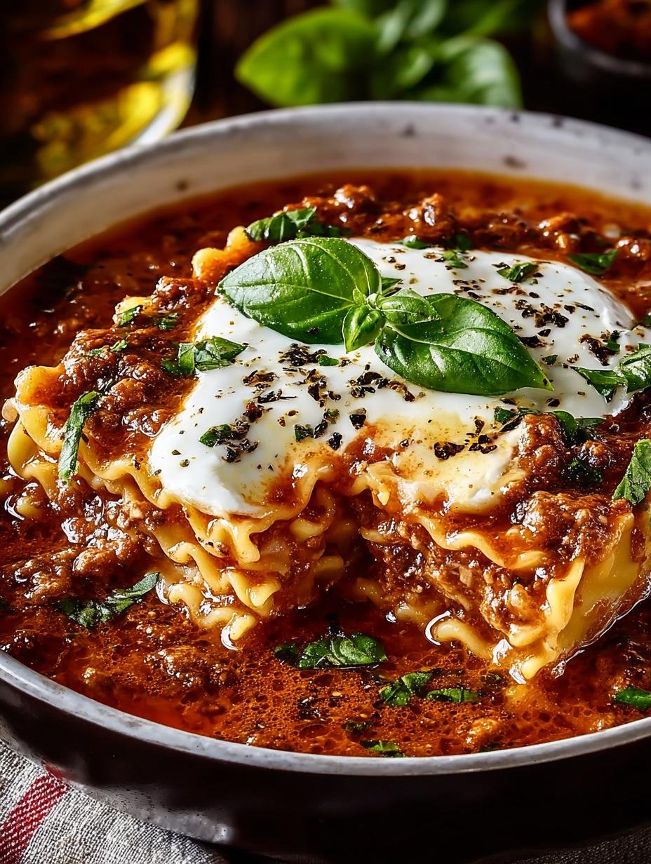 Hearty Lasagna Soup Cozy: 6 Comforting Bowls to Savor - Hearty Lasagna Soup Cozy - additional detail