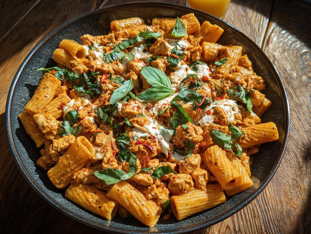 High Protein Spicy Rigatoni: Amazing 30-Min Meal - High Protein Spicy Rigatoni - additional detail