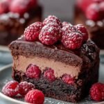 Indulge Himbeer Schoko Brownie