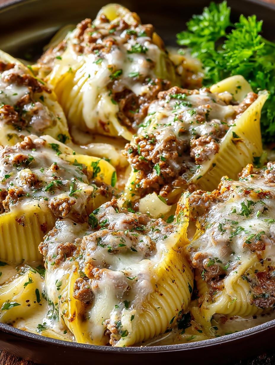 Irresistible Beef Stroganoff Stuffed Shells Recipe - Irresistible Beef Stroganoff Stuffed - main visual representation