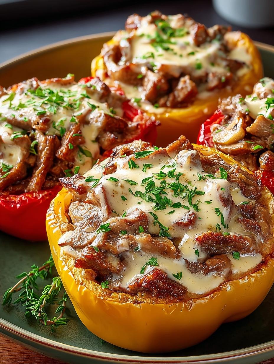 Irresistible Beef Stroganoff Stuffed Peppers Delight - Irresistible Beef Stroganoff Stuffed - main visual representation