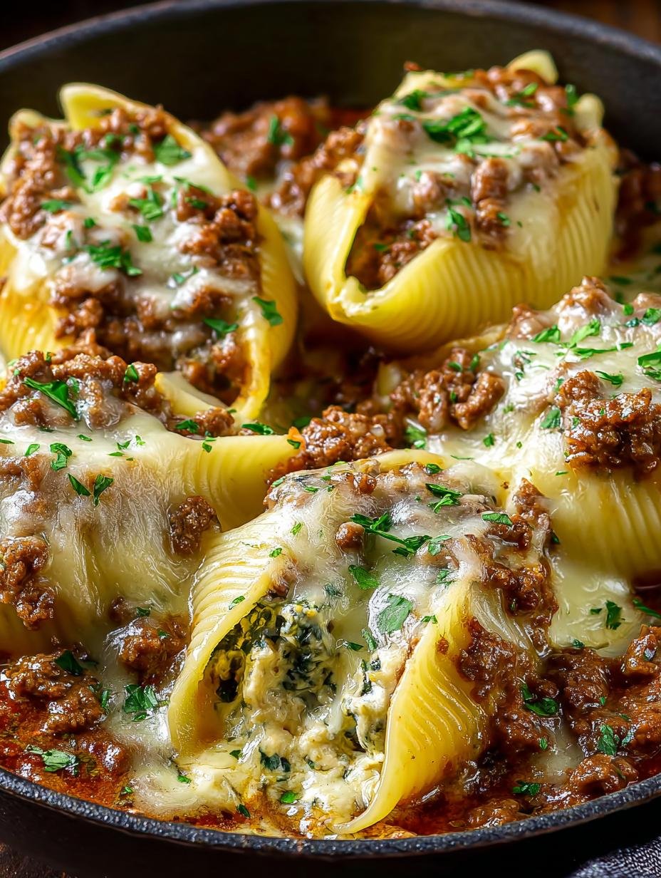 Irresistible Beef Stroganoff Stuffed Shells Recipe - Irresistible Beef Stroganoff Stuffed - additional detail