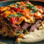 Irresistible Beefy Tortellini Bake