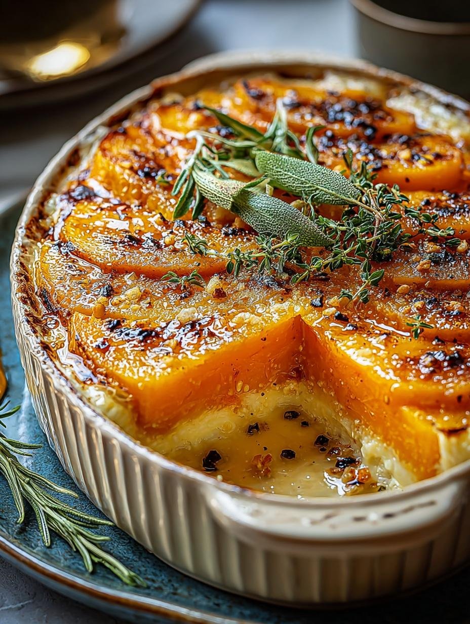 Irresistible Sage Butternut Squash Gratin: A Heartwarming Dish - Irresistible Sage Butternut Squash - main visual representation