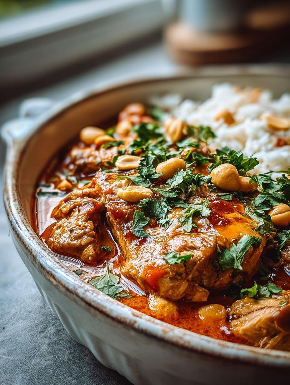 Irresistible Slow Cooker Peanut Chicken Recipe for Dinner - Irresistible Slow Cooker Peanut - main visual representation