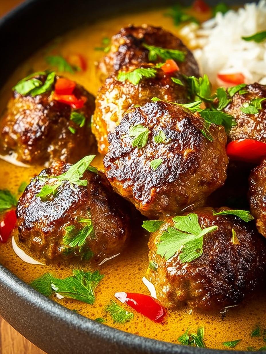 Jerk Meatballs Coconut Curry: 5 Flavorful Secrets Revealed - Jerk Meatballs Coconut Curry - additional detail