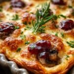 Keto Beef Mushroom Casserole