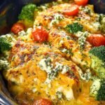 Keto Cheesy Crockpot Chicken
