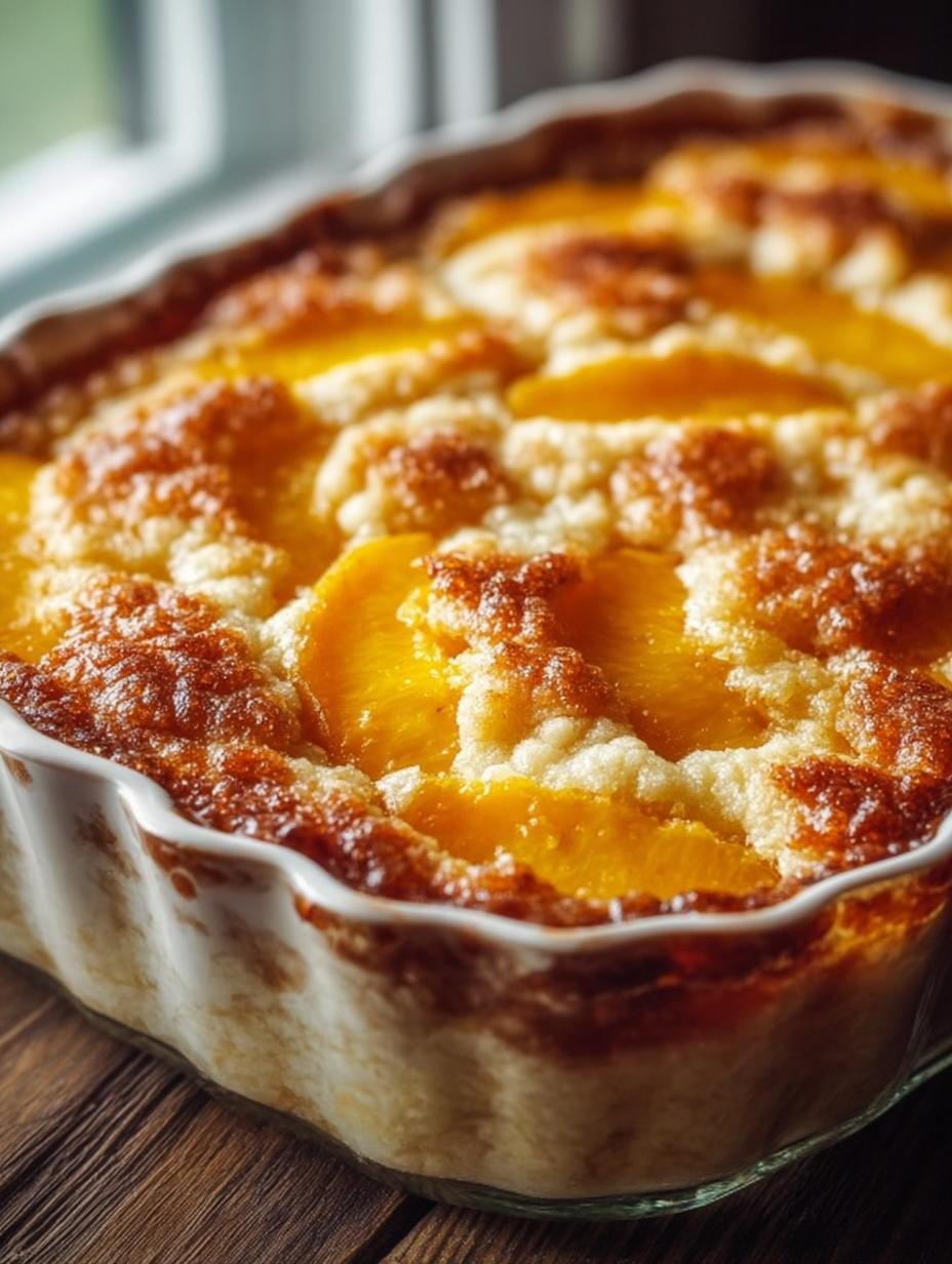 Keto Peach Cobbler: 5 Reasons You’ll Love This Dessert - Keto Peach Cobbler - additional detail