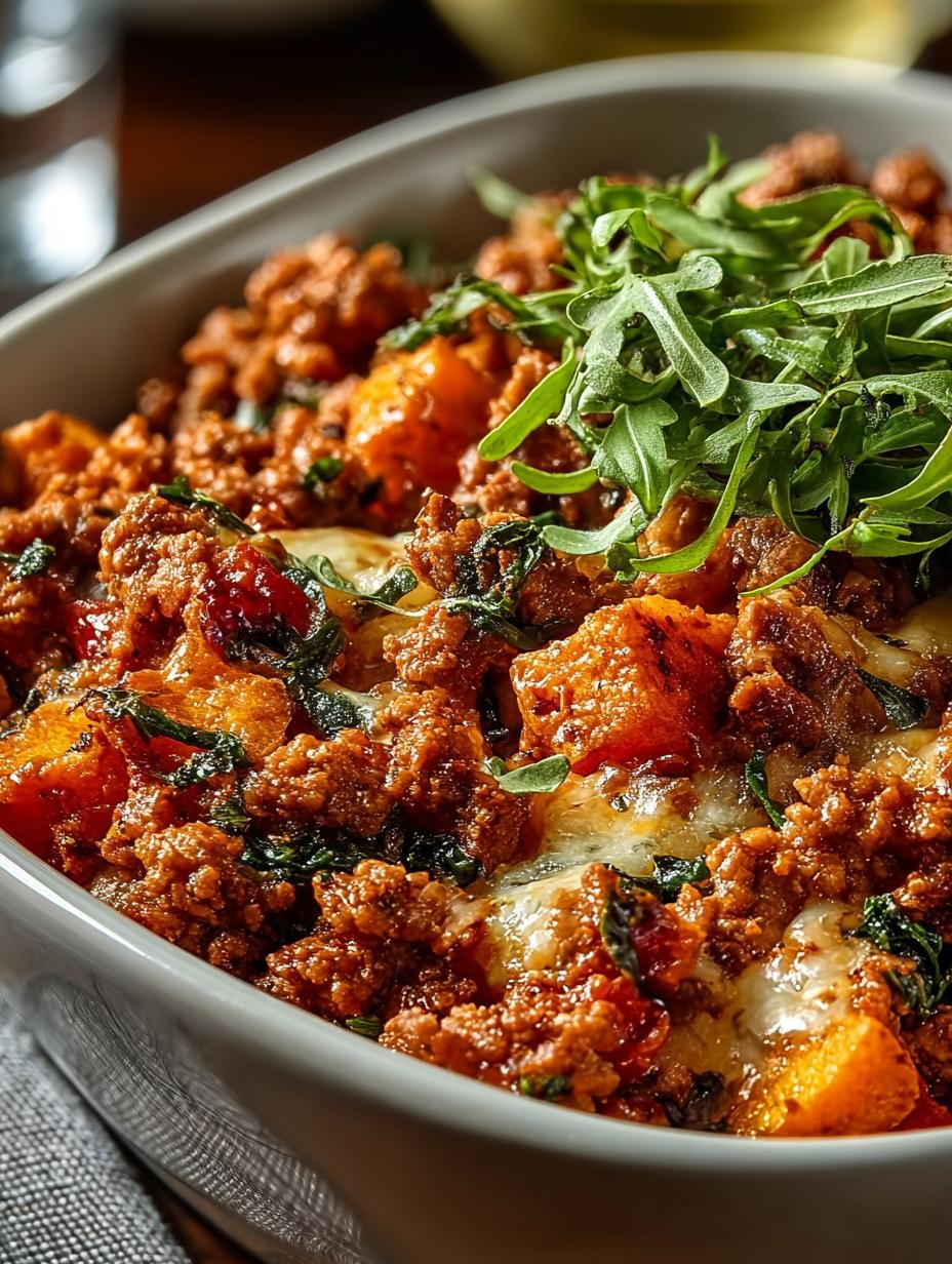 Savory Ground Turkey Sweet