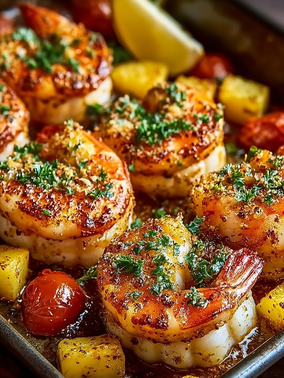 Sheet Pan Cajun Butter Shrimp: 5-Minute Flavor Explosion - Sheet Pan Cajun Butter - additional detail