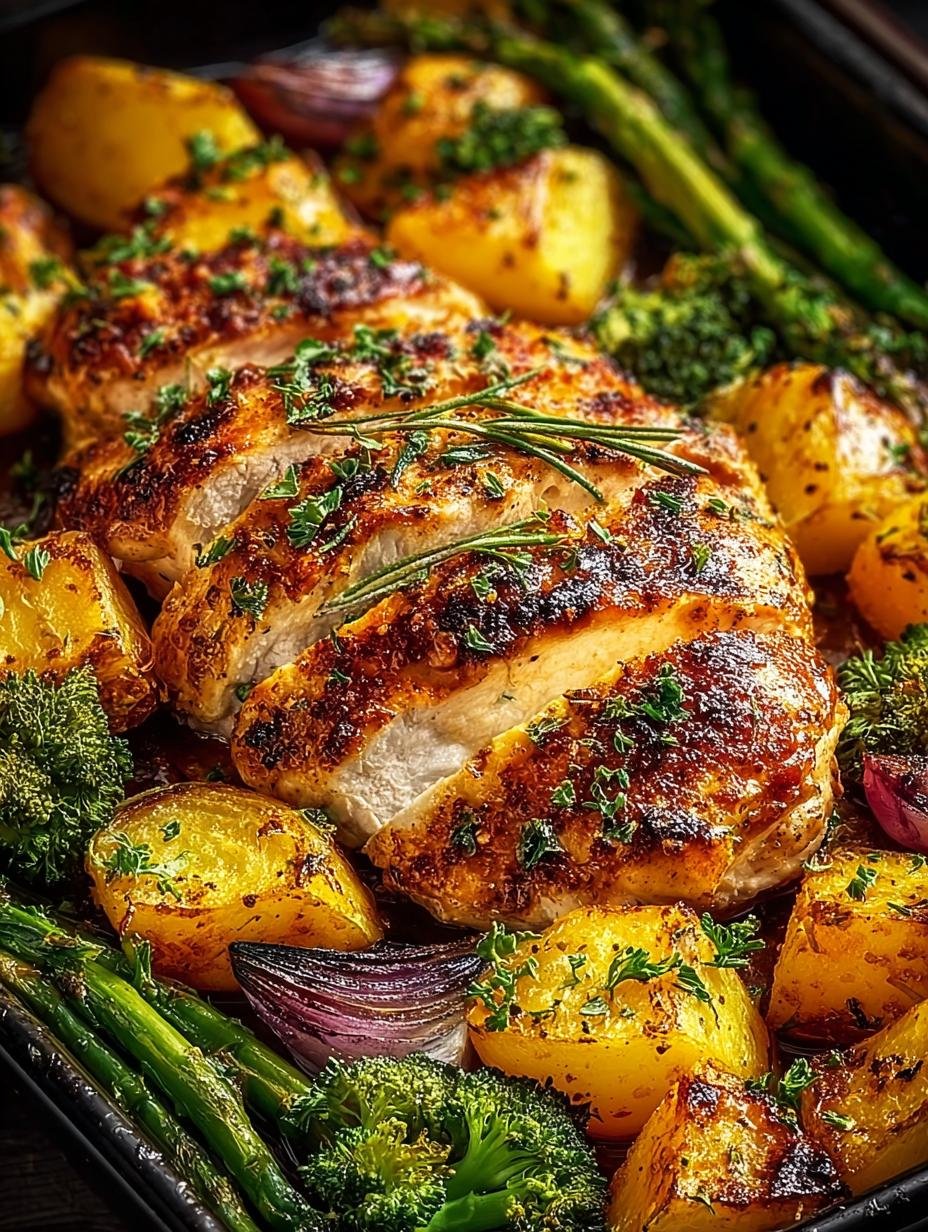Sheet Pan Chicken Sweet