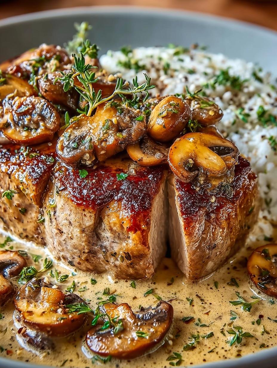 Slow Cooker Creamy Mushroom