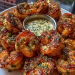 Spicy Garlic Shrimp Poppers