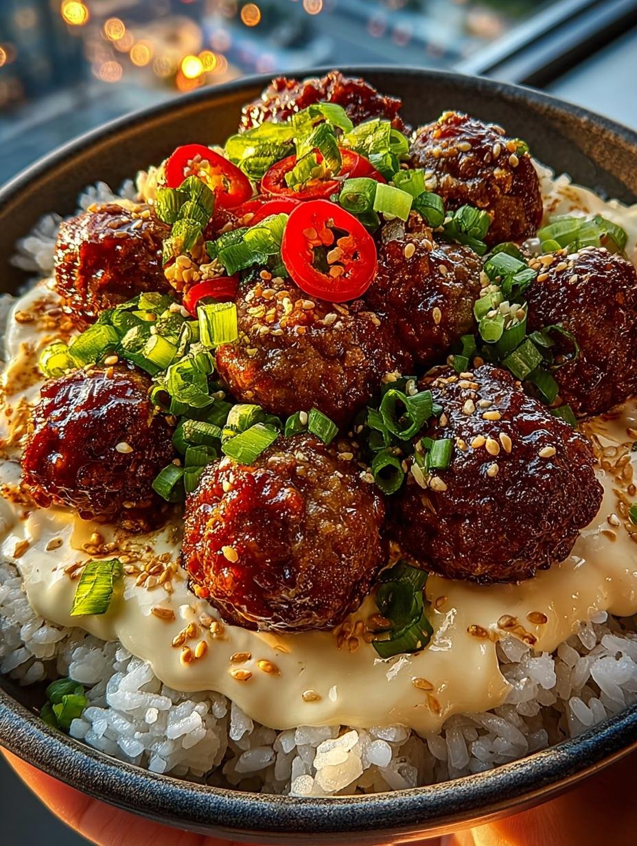 Spicy Meatballs Rice Bowls: 5 Flavorful Ways to Savor - Spicy Meatballs Rice Bowls - additional detail