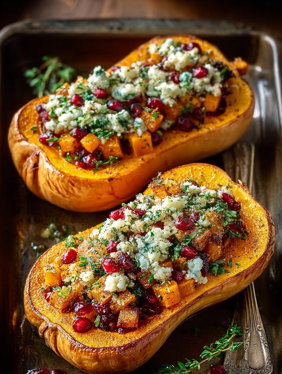 Delicious Stuffed Butternut Squash For Autumn Gatherings - Stuffed Butternut Squash For - main visual representation
