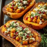 Stuffed Butternut Squash For