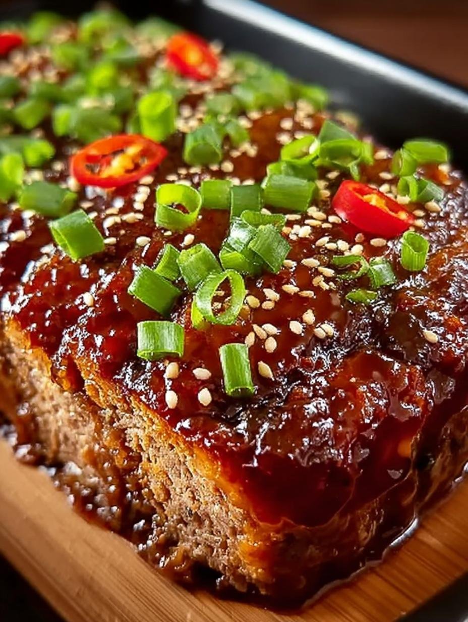 Sweet Spicy Korean Meatloaf: 5 Irresistible Reasons to Try - Sweet Spicy Korean Meatloaf - main visual representation
