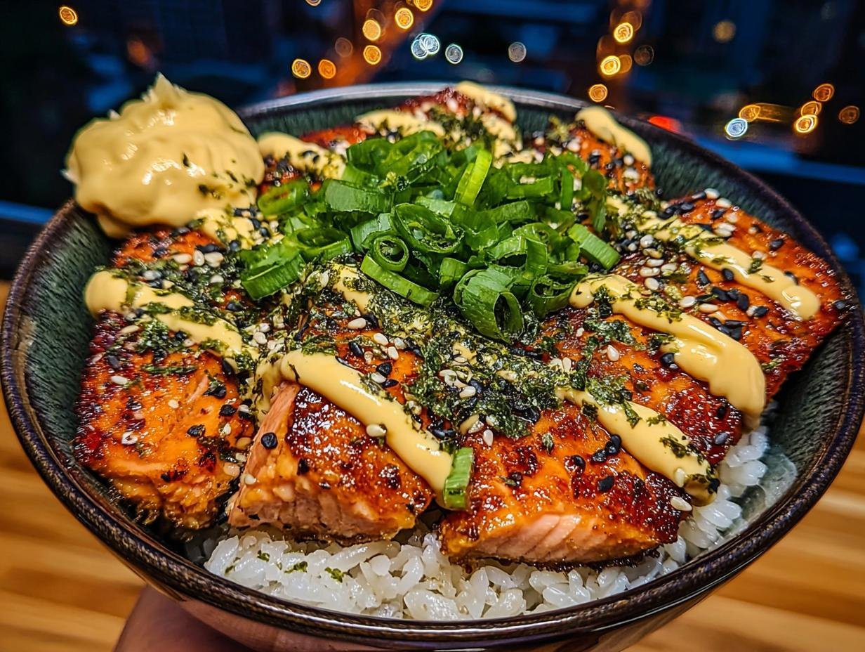 Perfect Teriyaki Salmon Rice Bowls in 40 Mins - Teriyaki Salmon Rice Bowls - additional detail