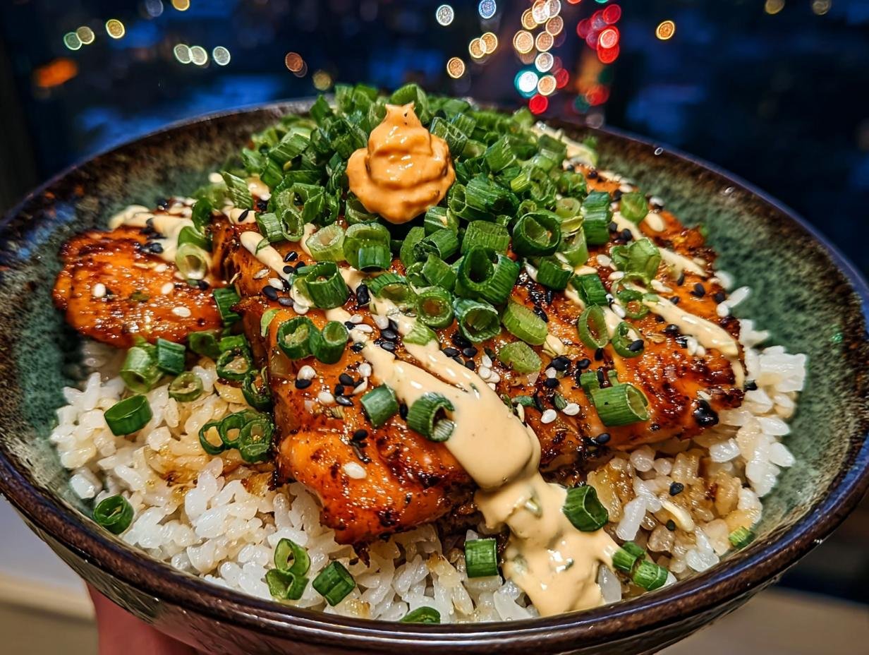 Perfect Teriyaki Salmon Rice Bowls in 40 Mins - Teriyaki Salmon Rice Bowls - additional detail