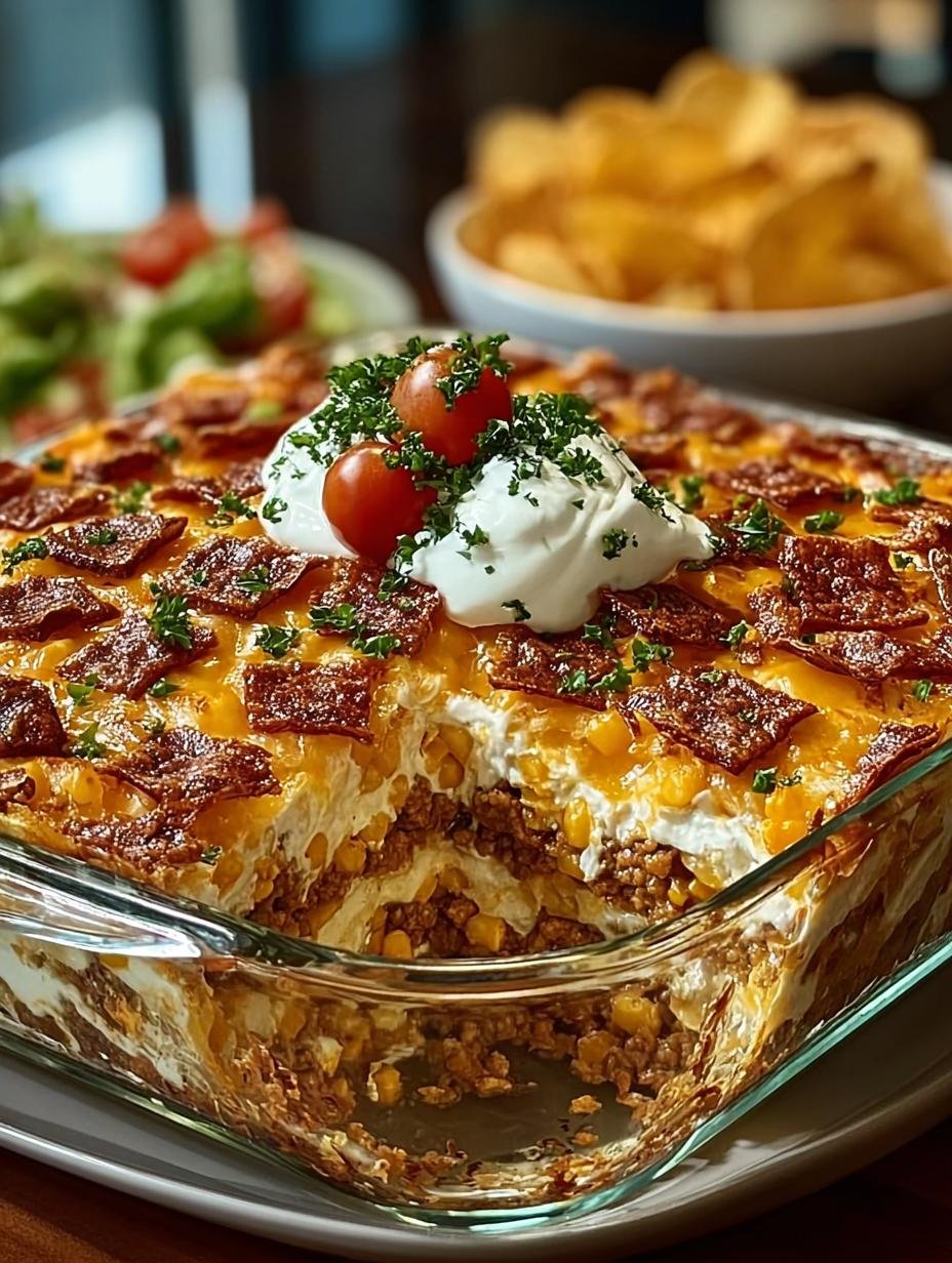 White Trash Casserole with Doritos: Comfort Food Delight - White Trash Casserole with - main visual representation