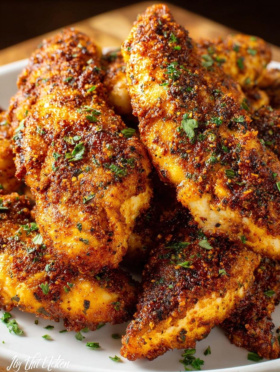 Flavorful Blackened Chicken Tenders Recipe in 20 Minutes - Blackened Chicken Tenders - main visual representation