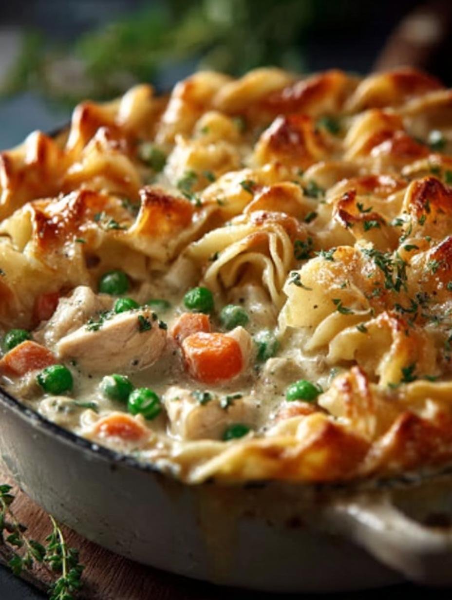 Chicken Pot Pie Pasta: 7 Comforting Reasons to Love It - Chicken Pot Pie Pasta - additional detail