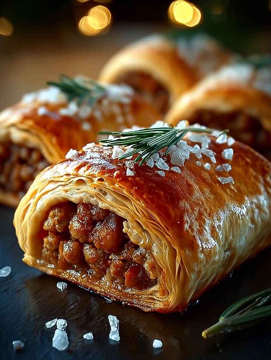 Christmas Sausage Rolls Incredible: 12 Festive Recipes - Christmas Sausage Rolls Incredible - additional detail