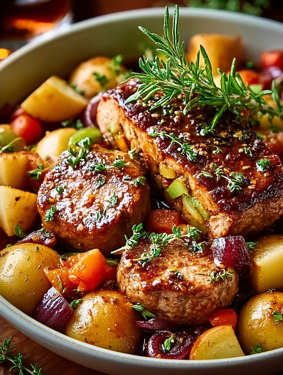 Cozy Autumn Dinner Pan