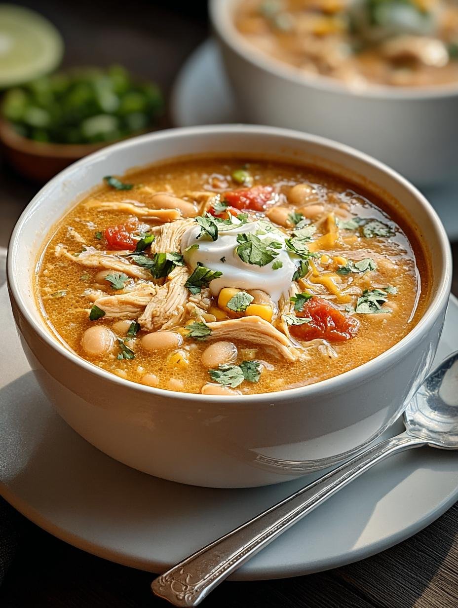 Cozy White Chicken Chili