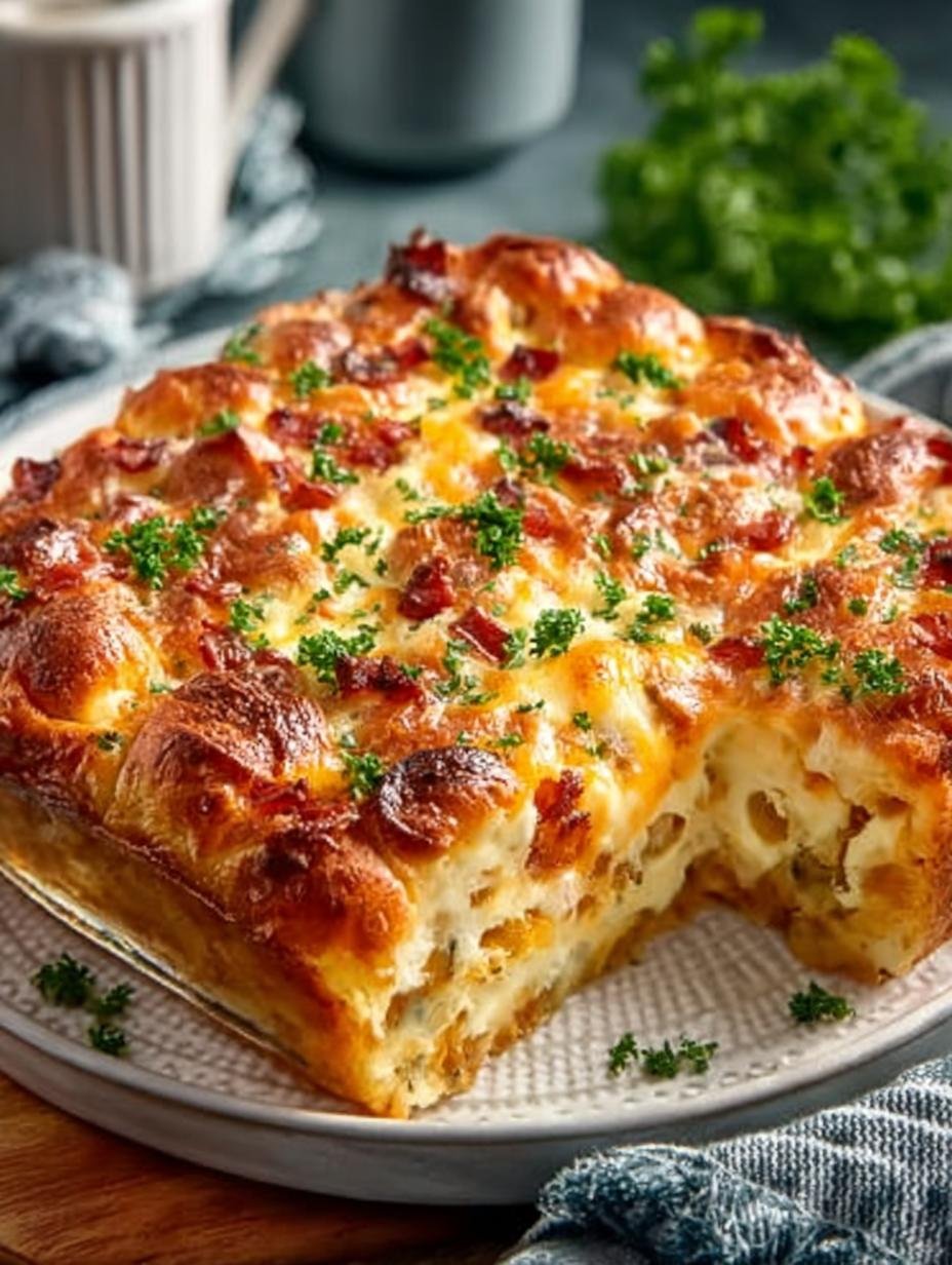 Crescent Roll Breakfast Casserole: 10-Minute Delight - Crescent Roll Breakfast Casserole - main visual representation