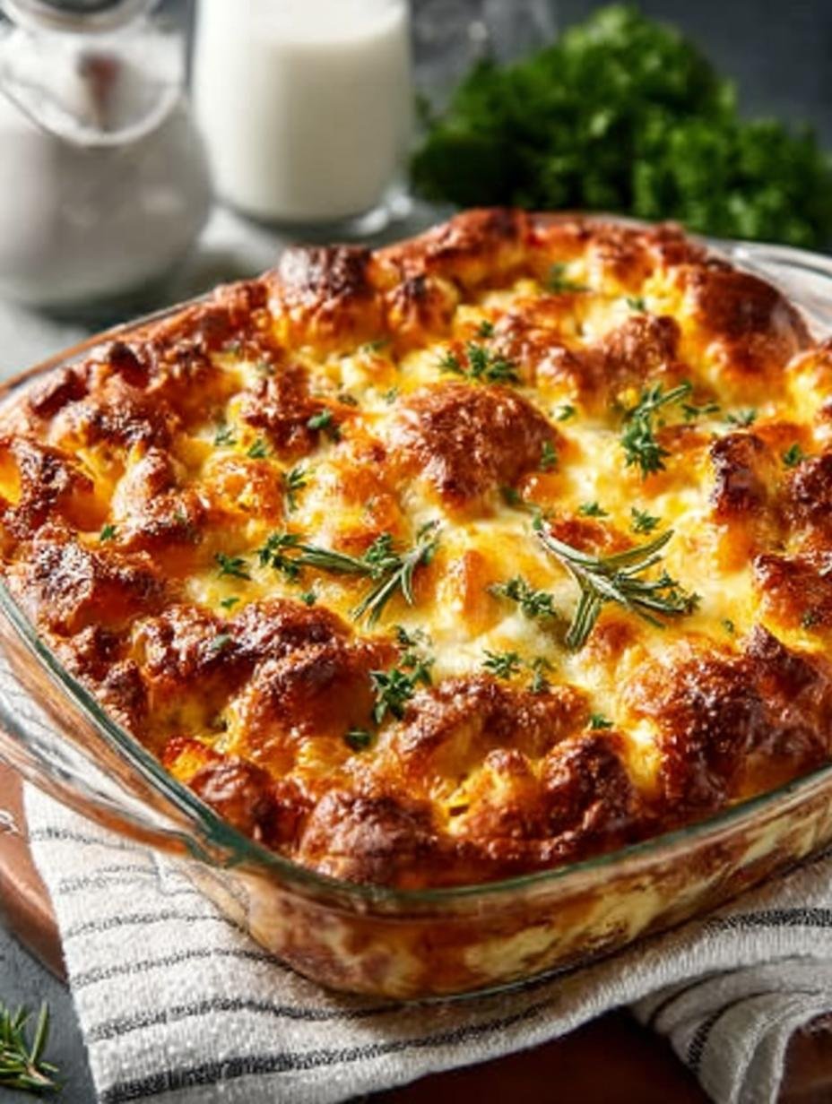 Crescent Roll Breakfast Casserole: 10-Minute Delight - Crescent Roll Breakfast Casserole - additional detail