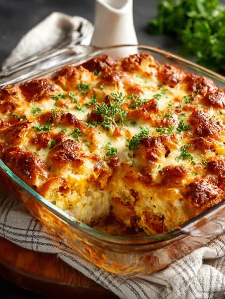 Crescent Roll Breakfast Casserole: 10-Minute Delight