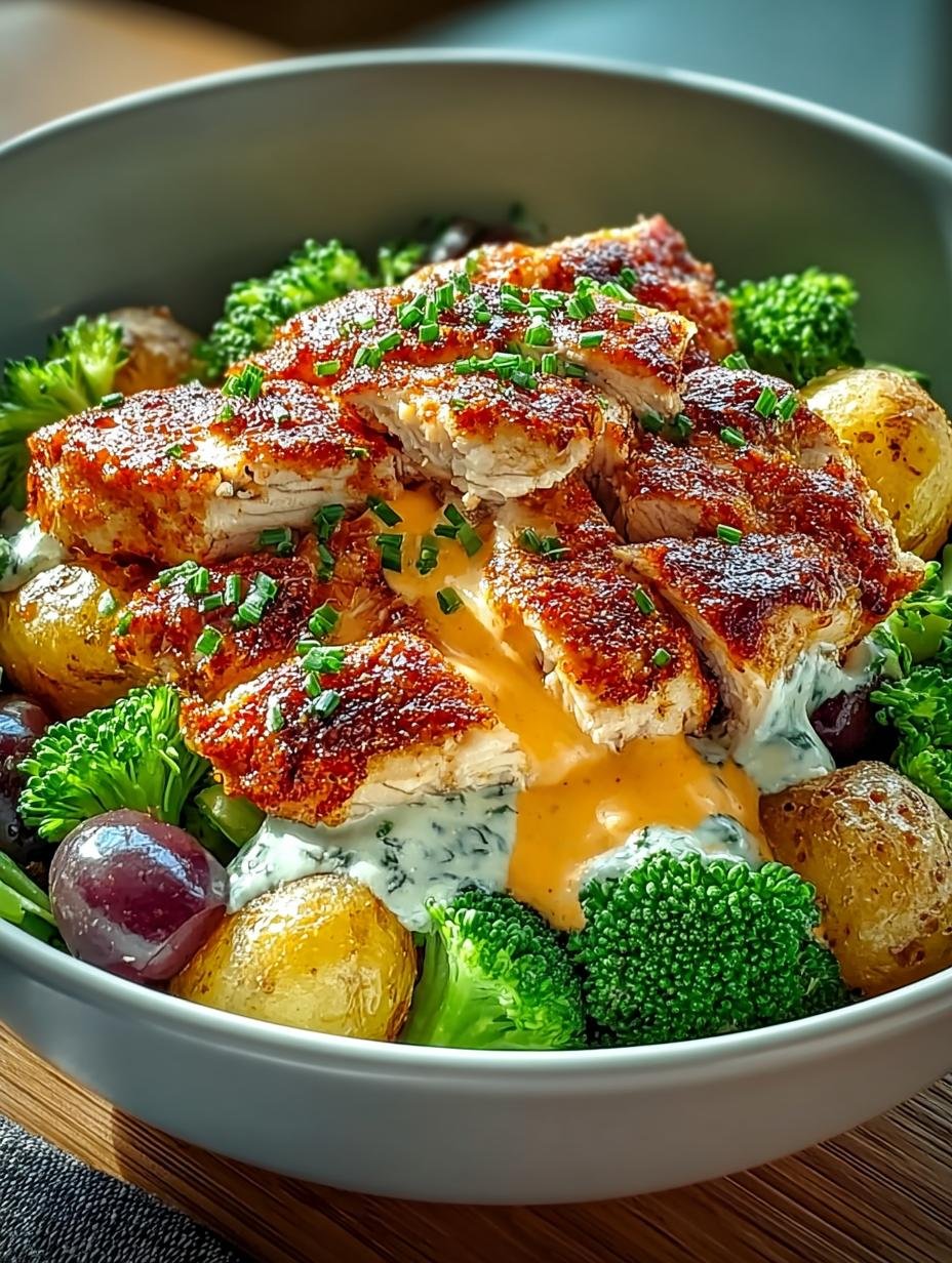 Crispy Potato Chicken Bowl