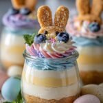 Easter Bunny Cheesecake Parfaits