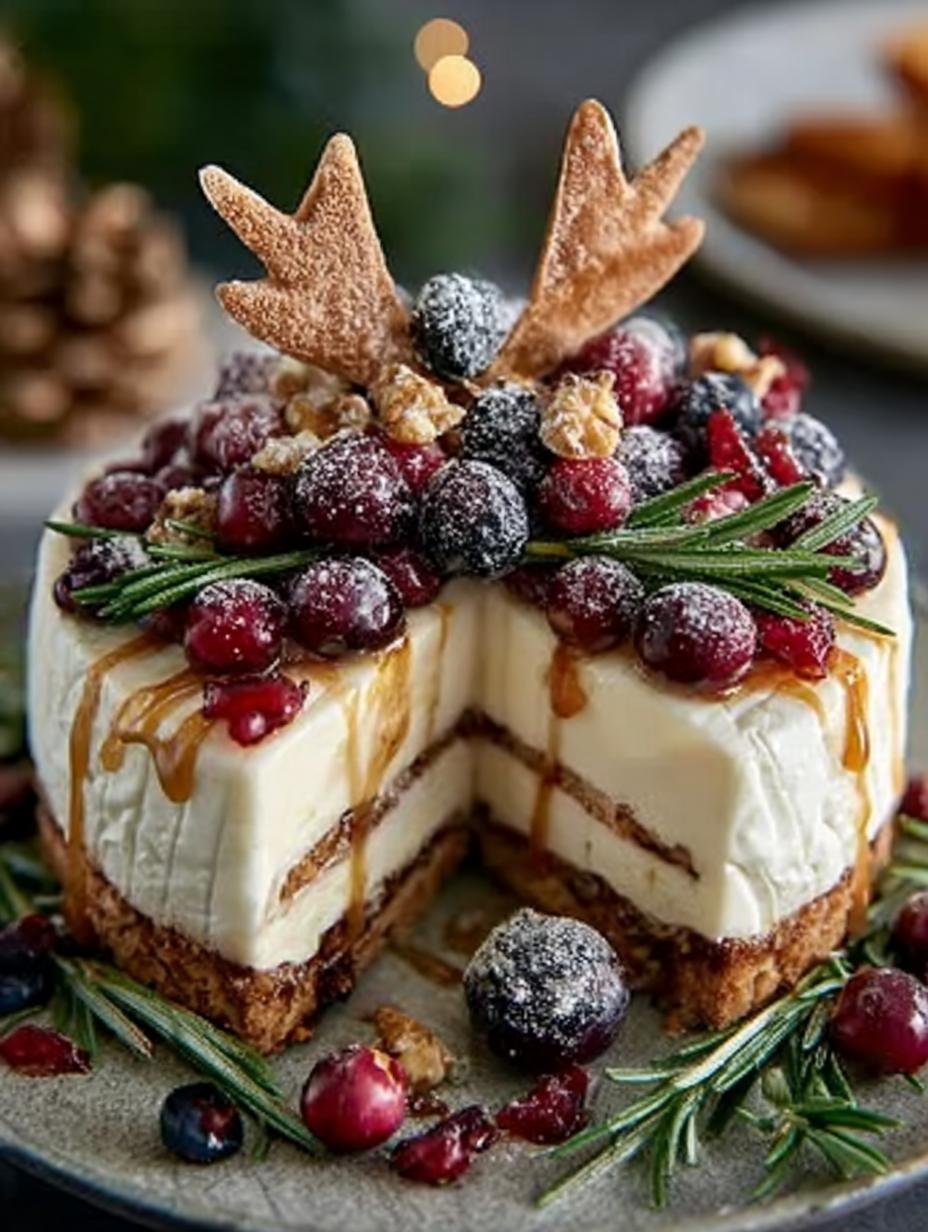 Festive Brie Reindeer Delight: 5 Steps to Joyful Holiday Fun - Festive Brie Reindeer Delight - main visual representation