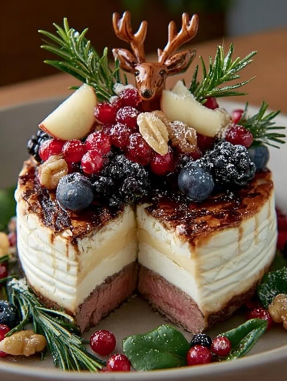 Festive Brie Reindeer Delight: 5 Steps to Joyful Holiday Fun