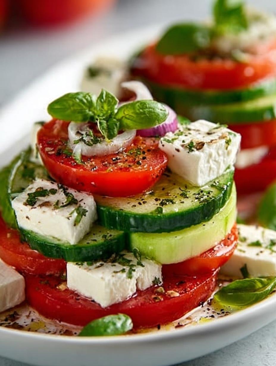 Fresh Cucumber Caprese Salad: 7 Simple Steps to Delight - Fresh Cucumber Caprese Salad - additional detail