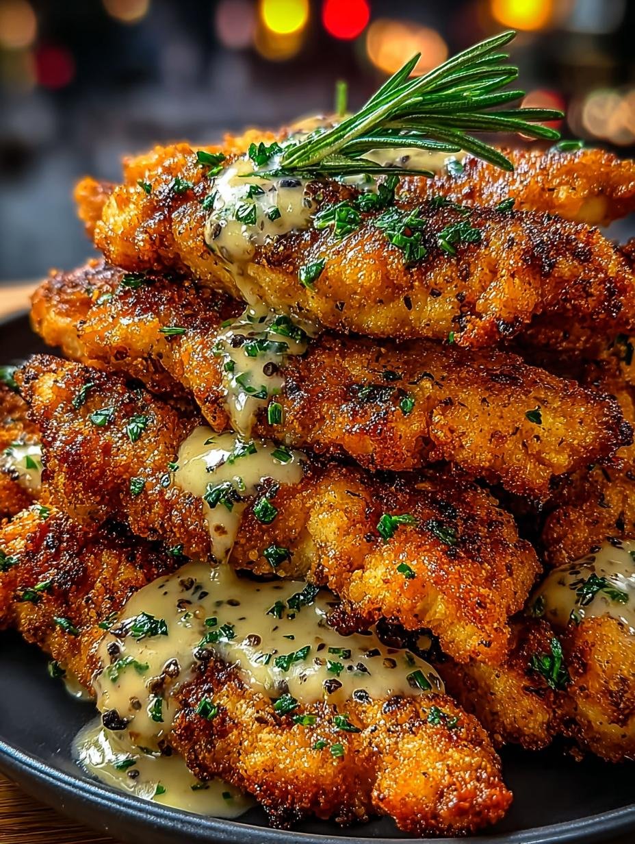 Garlic Butter Chicken Strips