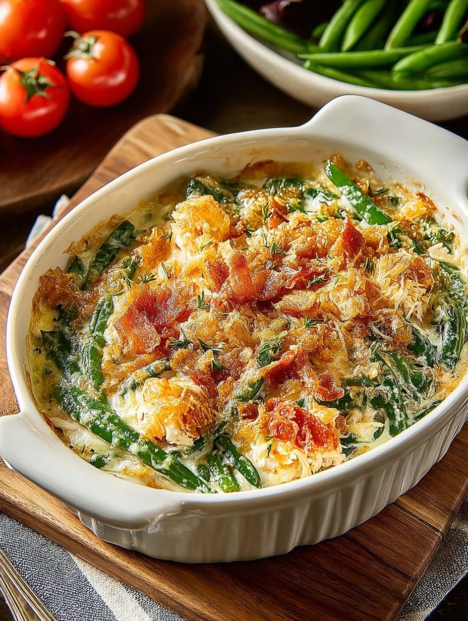 Delicious Green Bean Crab Casserole for Family Dinner - Green Bean Crab Casserole - main visual representation