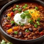 Hearty Pumpkin Chili Cozy