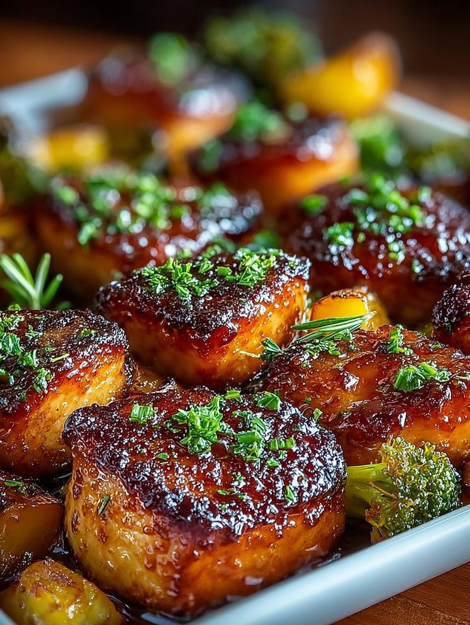 Honey Garlic Sheet Pan: 5-Ingredient Dinner Delight - Honey Garlic Sheet Pan - main visual representation