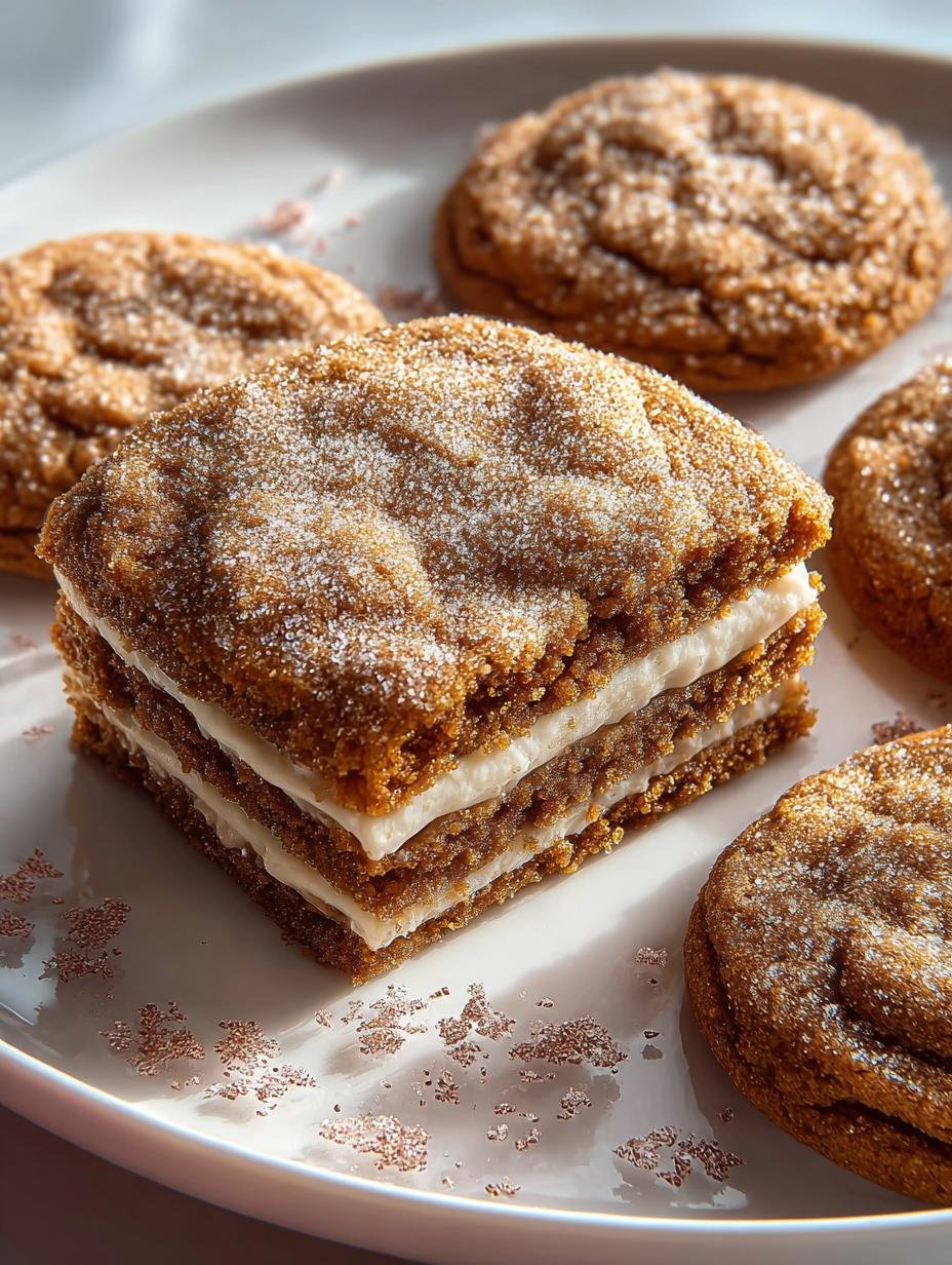 Irresistible Big Soft Ginger Cookies: 24 Delectable Treats - Irresistible Big Soft Ginger - main visual representation