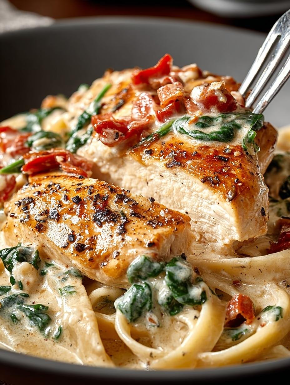 Irresistible Creamy Tuscan Chicken