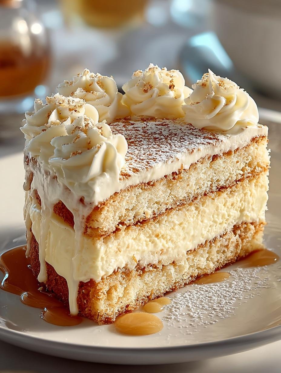 Irresistible Eggnog Cake For